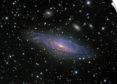 NGC7331 Galaxy and its companion galaxies