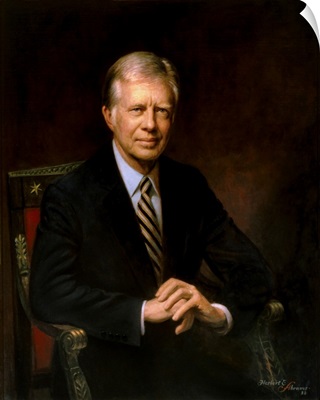 Presidential portrait of Jimmy Carter