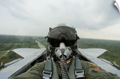 Self-Portrait Of An Aerial Combat Photographer