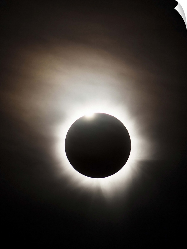 Solar Eclipse with diamond ring effect, Queensland, Australia.