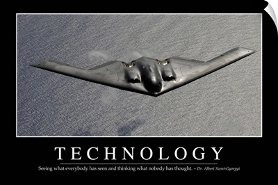 Technology: Inspirational Quote and Motivational Poster