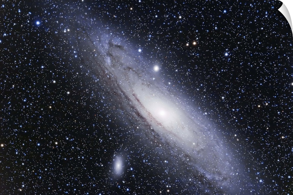 The Andromeda Galaxy, a spiral galaxy in the Andromeda constellation.
