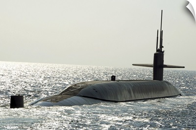 The ballistic missile submarine USS Maryland