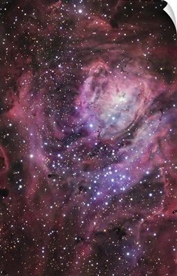 The central region of the Lagoon Nebula
