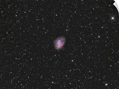 The Crab Nebula, a supernova remnant in the constellation of Taurus