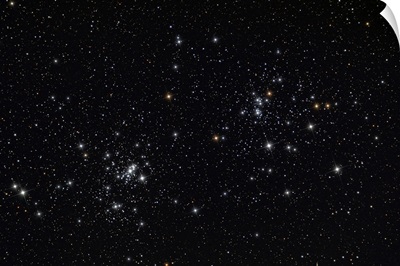 The Double Cluster in the constellation Perseus