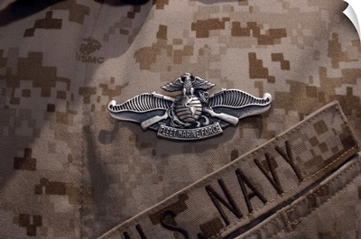 The Enlisted Fleet Marine Force Warfare Specialist pin