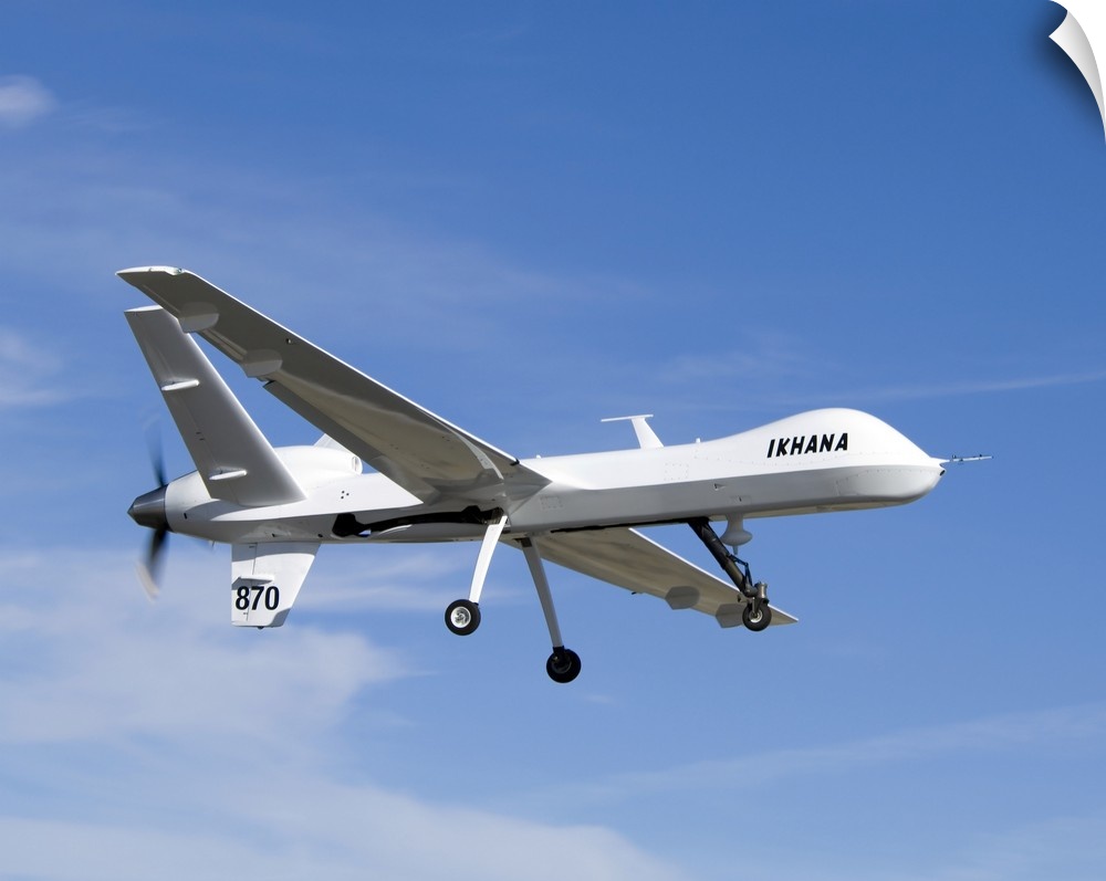 The Ikhana unmanned aircraft.
