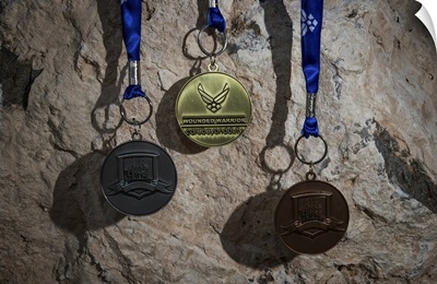 The Medals For The Air Force Wounded Warrior 2015 Trials