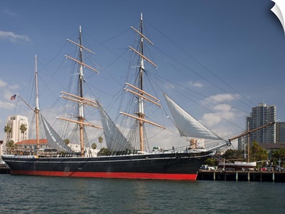 The Star of India is the world's oldest active sailing ship