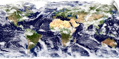 Truecolor image of the entire Earth
