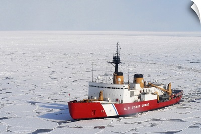 USCGC Polar Sea conducts a research expedition in the Beaufort Sea