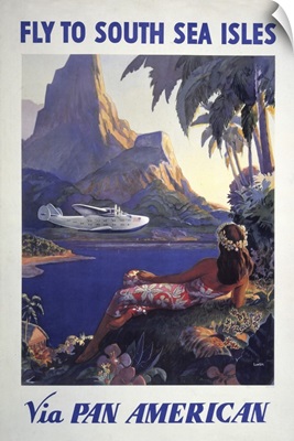 Vintage Pan Am Advertisement, 1938