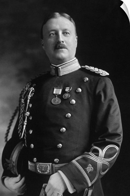 Vintage Portrait Of Captain Archibald Butt In His Military Uniform