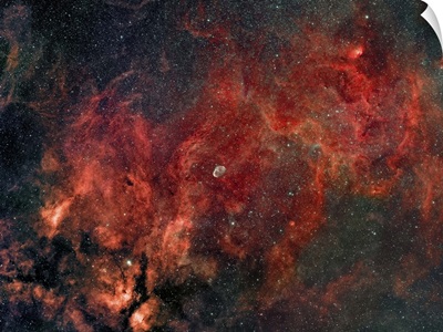 Widefield view of he Crescent Nebula