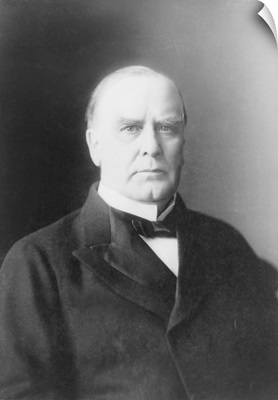 William McKinley, half-length portrait, facing slightly right, circa 1900
