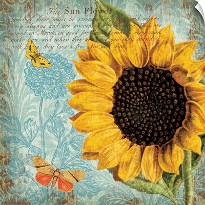 Sunflower Damask II
