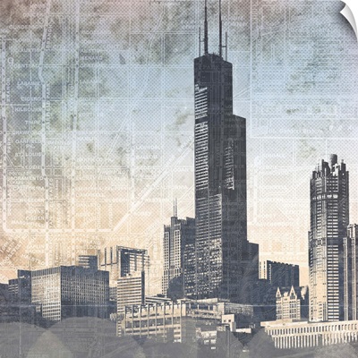 Chicago Skyline I