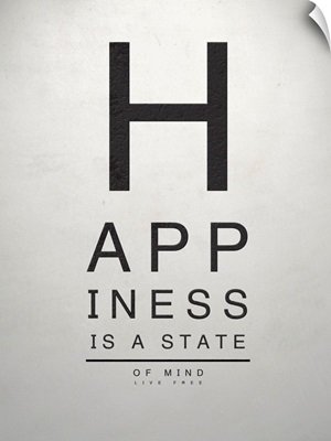 Inspirational Eye Chart I