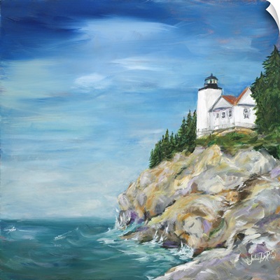 Lighthouse on the Rocky Shore II