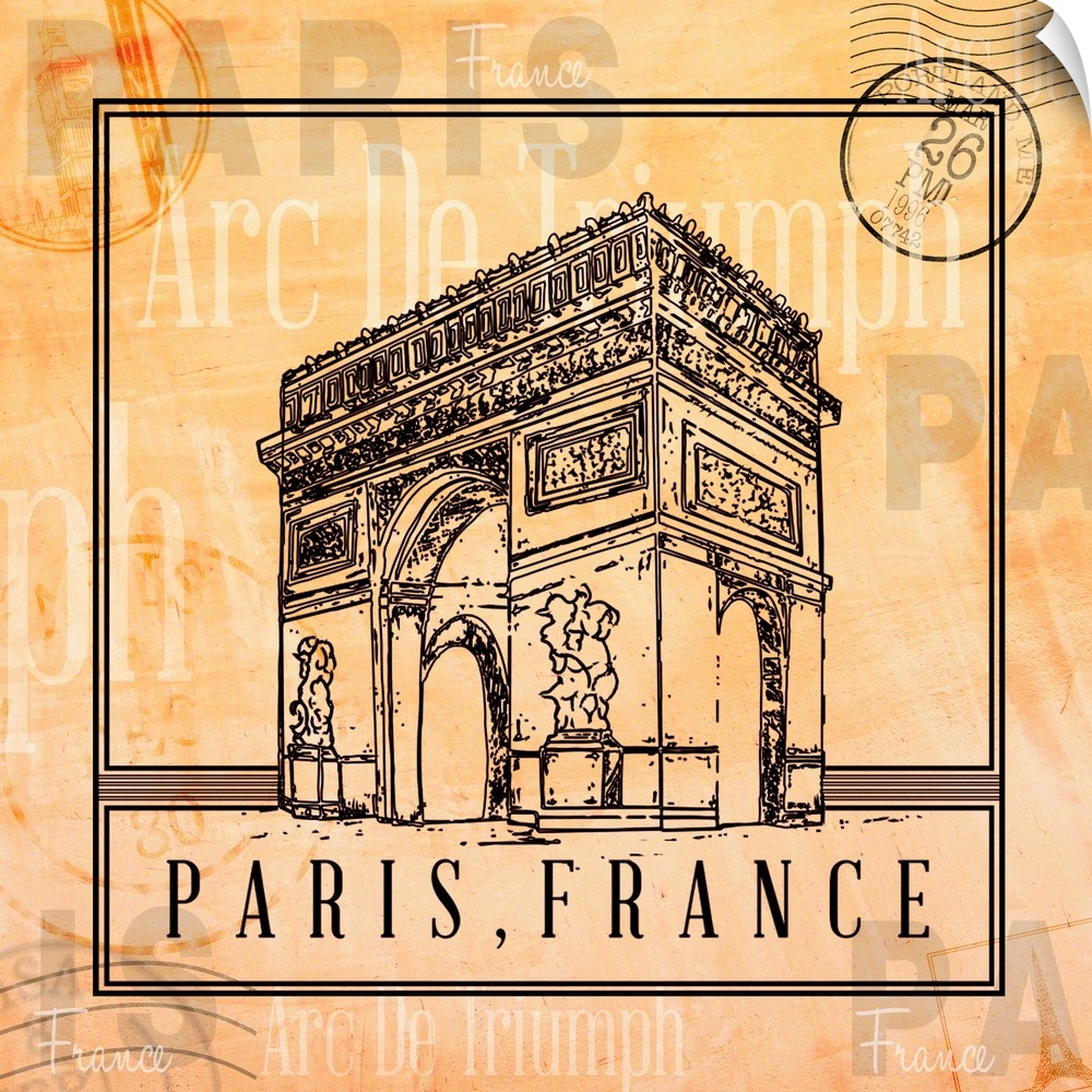 Paris Stamp I