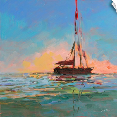 Sailboat On The Horizon