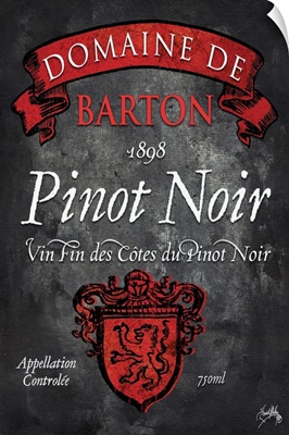 Still Life Wine Label VIII