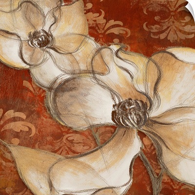 Whispering Magnolia on Red II