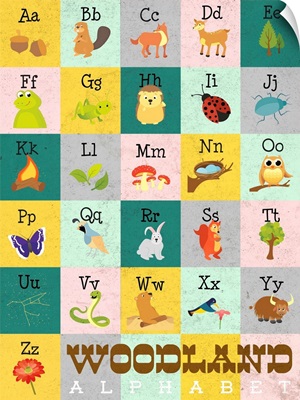 Woodland Alphabet