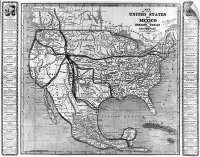 America And Mexico, 1846