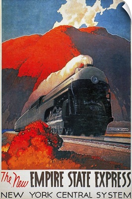 American Train Poster, The New Empire State Express