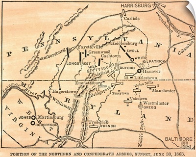Battle Of Gettysburg, 1863