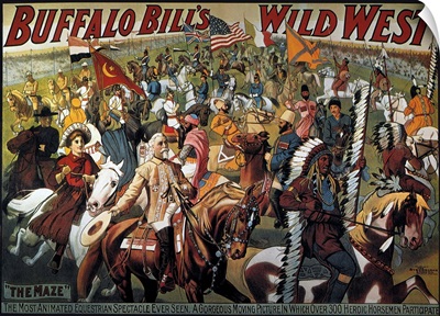 Buffalo Bill: Poster, 1908
