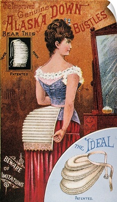 Bustle Poster, 1890