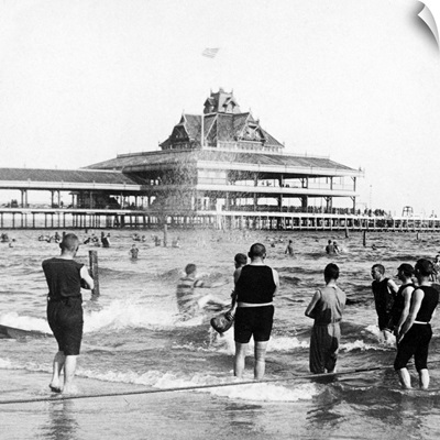 Coney Island: Beach, C.1903