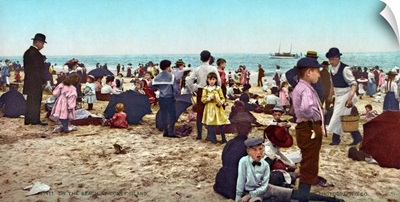 Coney Island: Beach, C1902