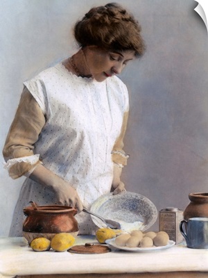 Cooking, c1900