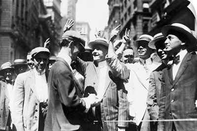 Curb Stock Brokers, C.1916
