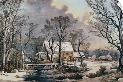 Currier and Ives, Winter Scene