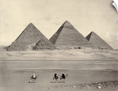 Egypt, Pyramids At Giza