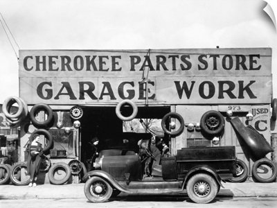 Evans: Garage, 1936
