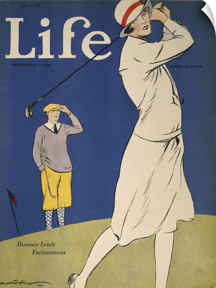 'Life' magazine cover, 1926.