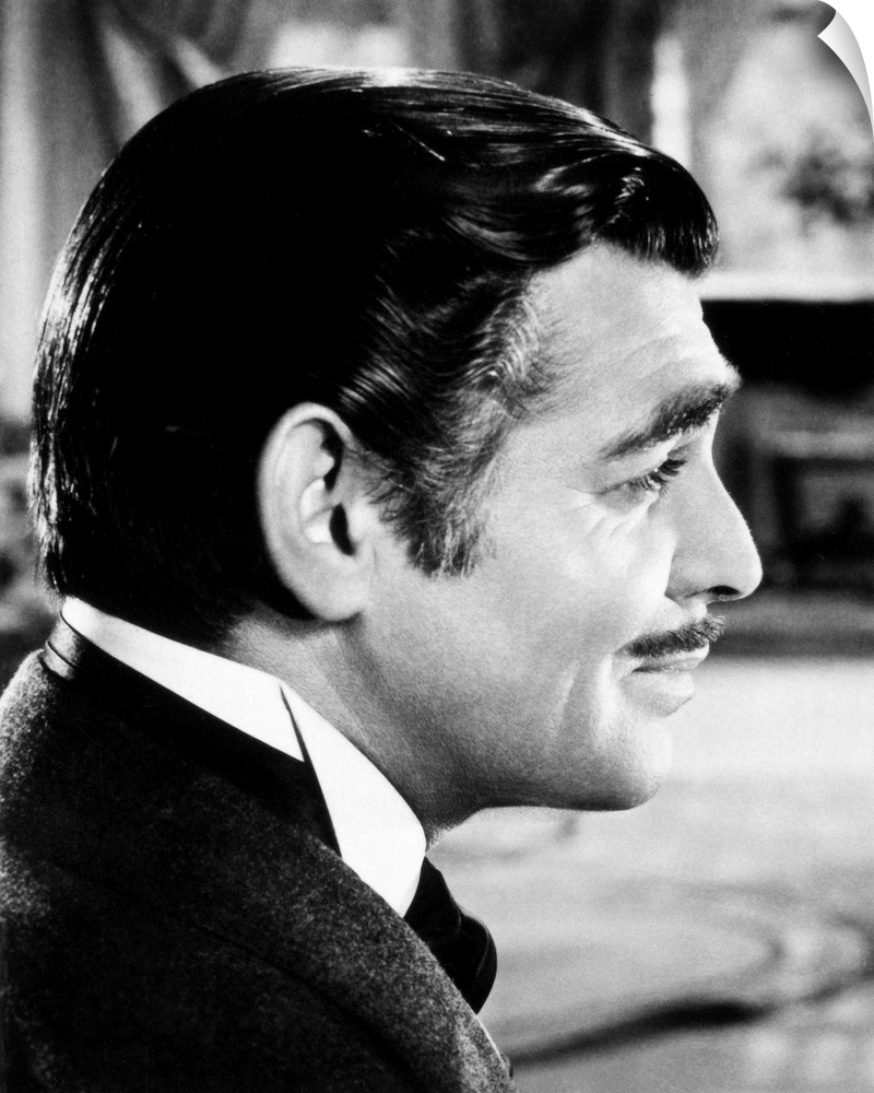Clark Gable as Rhett Butler.