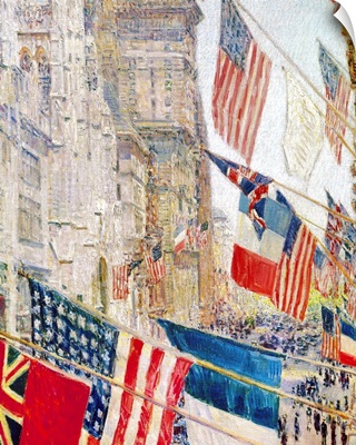 Hassam: Allies Day, May 1917