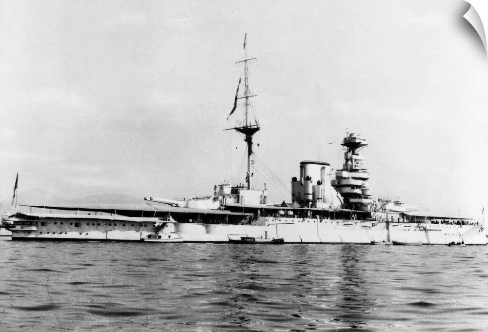 The English dreadnought launched in 1913.