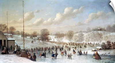 Ice Skating, 1865