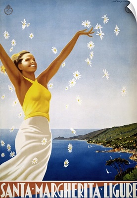 Italian Travel Poster, 1951