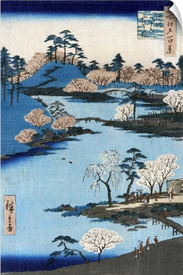 Japan, Hachiman Shrine, 1857