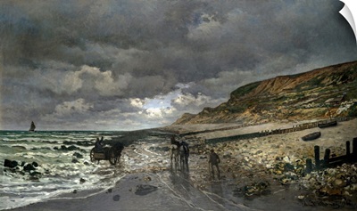 La Pointe De La Heve At Low Tide, 1865