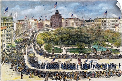 Labor Day Parade, 1882